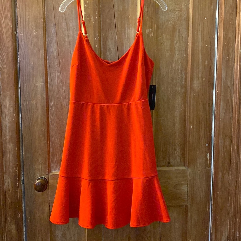 Lulus mini red dress